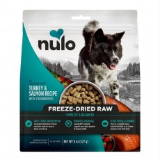 Nulo freeze dried raw 凍乾犬糧 三文魚+火雞+草莓 18oz