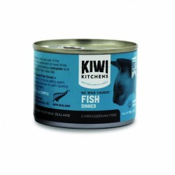 【購買正價貨品滿$300/$800可換購】　　　Kiwi Kitchens 紐西蘭 93%海洋魚 貓罐頭 170g 到期日: 19/12/2021