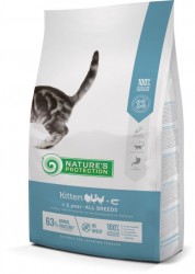 【購買正價貨品滿$300/$800可換購】　　　 Nature's Protection Kitten 初生幼貓糧 (1歲以下) 7kg 到期日: 08/2022