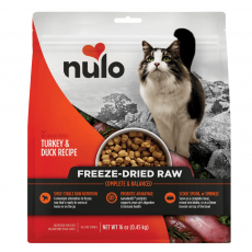Nulo 脫水凍乾貓糧 火雞+鴨 16oz