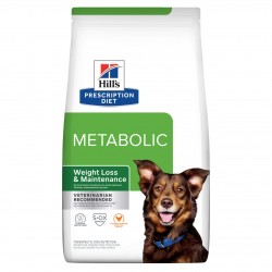 [凡購買處方用品, 訂單滿$500或以上可享免費送貨]　　Hill's Metabolic 新陳代謝 - 體重管理配方狗糧 1.5kg
