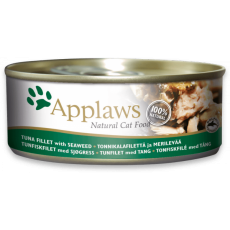 Applaws 天然貓罐 吞拿魚 & 紫菜 156g x24罐原箱優惠