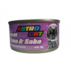 ✨恭賀新禧✨ Astro Cat 無穀物肉絲湯罐 08:00 Tuna & Saba 沙巴魚+吞拿魚 70g