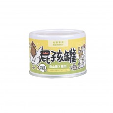 ＜購買正價貨品滿$300~可以優惠價$18換購＞ 陪心寵糧 貓屁孩 慕斯主食罐 - 白山藥 x 鮮雞 幼貓罐 170g