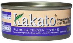 Kakato 卡格 啫喱系列 三文魚、雞 貓狗罐頭 170g