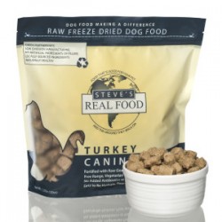 Steve's Real Food Turkey 火雞配方 貓狗凍乾脫水糧 1.25lb (20oz)