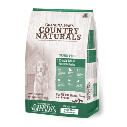 Country Naturals  無穀物 鴨肉防敏配方 全犬糧 25lb (白底綠袋) 