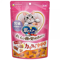 Unicharm 銀匙 腎 臟健康 (G-69) 貓小食 60g x3包優惠
