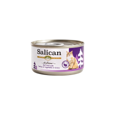 Salican 挪威森林 火雞 + 蔬菜 (肉汁) Turkey & Vegetable in Gravy 貓罐頭 85g x 6罐 優惠