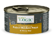  ＜購買正價貨品滿$300~可以優惠價$15換購＞　Nature's Logic 自然邏輯 雞肉 貓主食罐 156g