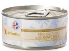 Astkatta 慕絲系列 山羊奶吞拿魚慕絲 (Mousse Tuna with Goat Milk) (營養/孕貓/康復貓) 貓罐頭 80g x 24罐 原箱優惠