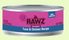 <11﹒11限定> RAWZ 吞拿魚+雞胸肉絲 主食罐 85g