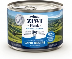 <購買正價貨品滿$300~可以優惠價$35換購> ZiwiPeak 巔峰 鮮肉貓罐頭 - 羊肉 185g 到期日: 3/2025