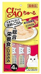Ciao SC-148 綜合營養食 雞肉醬 14g (內含4小包) x2包優惠