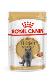 Royal Canin 法國皇家 精煮肉汁 (Gravy) 貓濕糧 - British Shorthair 英國短毛成貓主食濕糧 (85g) x12包