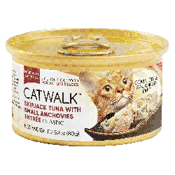 CATWALK 鰹吞拿魚 + 小鯷魚 貓主食罐 80g (到期日: 11/06/2024)