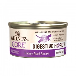 Wellness CORE Digestive Health 消化易 - 純鮮火雞配方 貓罐頭 3oz x 12罐 原箱優惠 (6122)