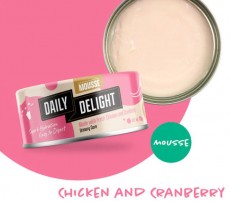 Daily Delight Mousse (DD621) 雞肉+蔓越莓慕絲 70g