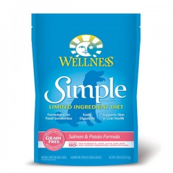 Wellness SIMPLE 防敏三文魚薯仔配方 (單一蛋白質配方) 狗乾糧 (89306) 4.5磅
