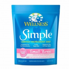 Wellness SIMPLE 無穀物小型成犬配方 - 三文魚 狗乾糧 (89326) 10.5磅