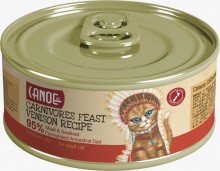 CANOE CAT 可努 肉食盛宴 無穀成貓罐頭 鹿肉配方 90g x24罐原箱優惠