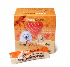 【購買正價貨品滿$300/$800可換購】PatzCare 關節心臟三文魚油啫喱 (橙色~41磅以上貓狗適用) 到期日: 01/2022