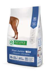 Nature's Protection Maxi Junior 大粒幼犬糧 雞+魚配方 (2-18個月) 12kg