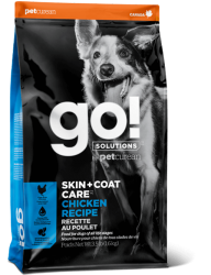 GO! SOLUTIONS™ Skin+Coat Care 護膚美毛系列 雞肉狗糧配方 (1302907) 12磅 (藍色)