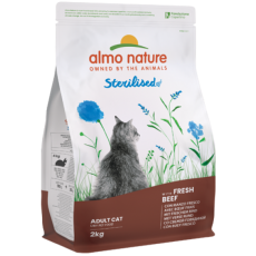 Almo Nature Sterilised 牛肉&米飯 絕育配方成貓糧 (670) 2kg