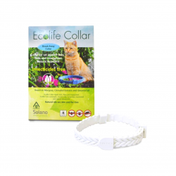 Solano Ecolife Collar 純天然貓用驅蚤頸帶 (白色)