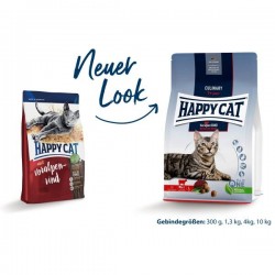 【購買正價貨品滿$300/$800可換購】　　　Happy Cat Culinary Adult Voralpen-Rind (Beef) 成貓牛肉大顆粒配方 1.3kg 到期日:15/02/2023