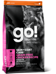 GO! SOLUTIONS™ Skin+Coat Care 護膚美毛系列 無穀物雞肉 狗糧配方 (1302931) 3.5磅 (紫紅色)