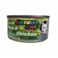 ✨聖誕優惠✨ Astro Cat 無穀物肉絲湯罐 03:30 Tuna & Chicken 雞肉+吞拿魚 70g