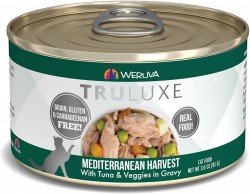 WeRuVa 尊貴系列 Mediterranean Harvest 野生鰹魚及蔬菜 貓罐頭 85g x 24罐 原箱優惠