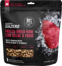 Nutrience SubZero Freeze-Dried Raw 天然凍乾全犬糧 牛肉+南瓜 369g (紅)