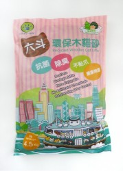 Green Paws 六斗 - 【香港製】環保回收木貓砂 4.5kg  x4包優惠