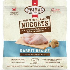 Primal (原始) – 兔肉配方 貓用冷凍脫水糧 14oz