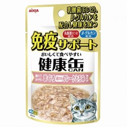 AIXIA 健康罐系列 免疫支持 吞拿魚碎 (KPM-4) 40g x 48包 原箱優惠 到期日: 6/2025