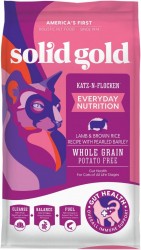 Solid Gold 素力高 羊+糙米 低敏配方 (Katz-N-Flocken) 全年齡優質貓乾糧  4lb