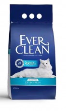 ＜凡購買滿$300~可以$65換購＞Ever Clean 貓砂 高效活性炭粗粒配方 無香味 (白帶) / 特強方香多貓用配方 (紅色) 4.2kg 一包 