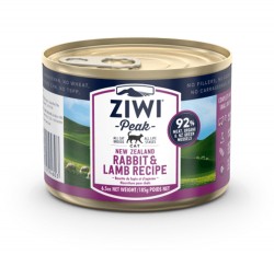 ZiwiPeak 巔峰 鮮肉貓罐頭 - 兔羊配方 185g 到期日: 4/2025