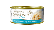 Applaws 無穀物系列 Pollock in Gravy  鱈魚肉汁 貓罐頭 70g 