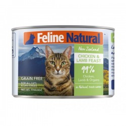 F9 Feline Natural Chicken and Lamb Feast 雞肉及羊肉 貓罐  170g 到期日: 5/2025