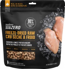 Nutrience SubZero Freeze-Dried Raw 天然凍乾全犬糧 鮮雞肉+甘薯 369g (黃)