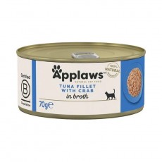 Applaws 愛普士 吞拿魚+蟹肉 成貓罐頭 70g (1026)