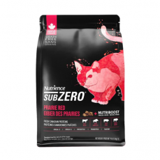 (貓乾糧) ＜本月優惠＞ Nutrience 紐翠斯 SubZero 頂級紅肉、海魚全貓配方 (生肉粒配方) 1.8kg (4lb) (紅+黑)  