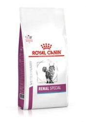 [凡購買處方用品, 訂單滿$500或以上可享免費送貨]　　Royal Canin - Renal Special (RSF26) 腎臟獸醫配方 貓乾糧 4kg (藍底線)