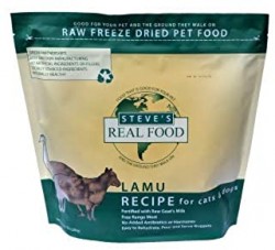 ⭐快閃優惠⭐　Steve's Real Food Lamu 鴯鶓+羊配方 凍乾脫水糧 (貓狗適用) 1.25lb (20oz) x 2包優惠