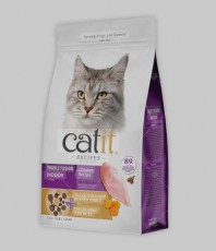 Catit - 室內配方 - 皇室系列 - 凍乾內層顆粒 + 凍乾雞肉配方 貓糧 4lb