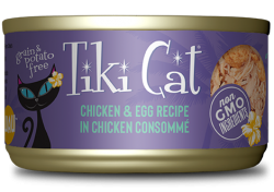 Tiki Cat Luau 厚切 雞+蛋 貓罐頭 2.8oz